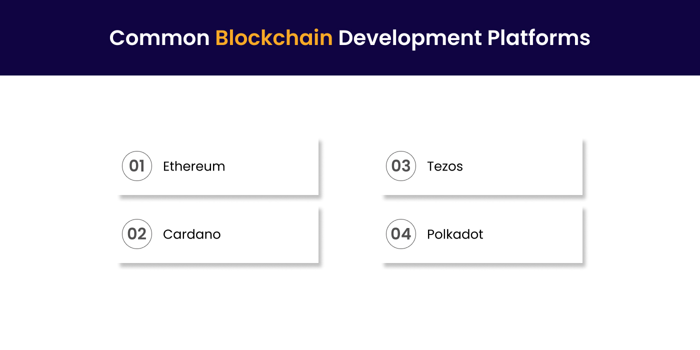 Blockchain development platforms