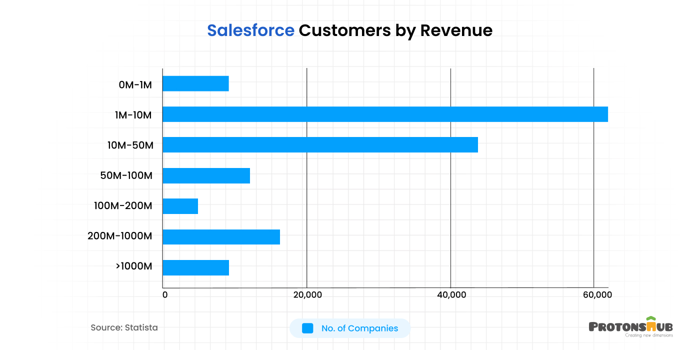 Salesforce Customers by Revenue