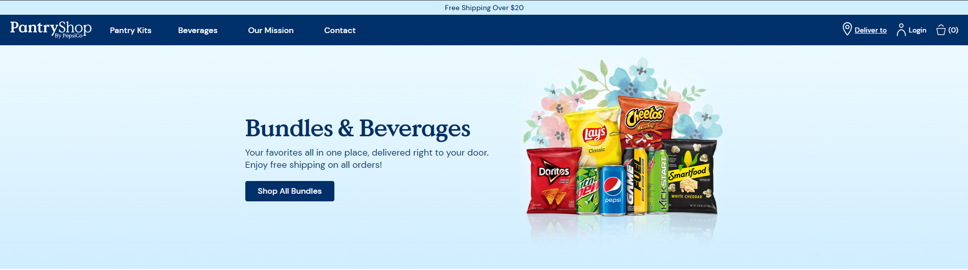 PepsiCo is build on Shopify